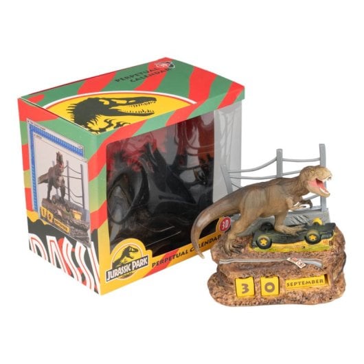 Calendrier perpétuel 3D de Jurassic Park