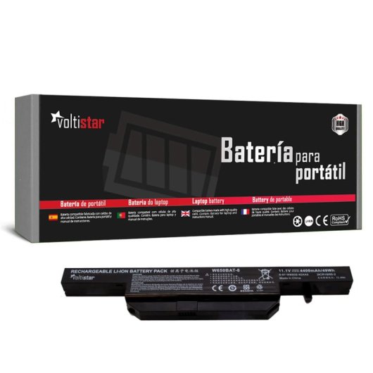 Batteria per laptop Hasee K610c W650bat-6
