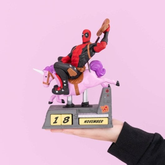Calendario Perpetuo 3d Marvel Deadpool