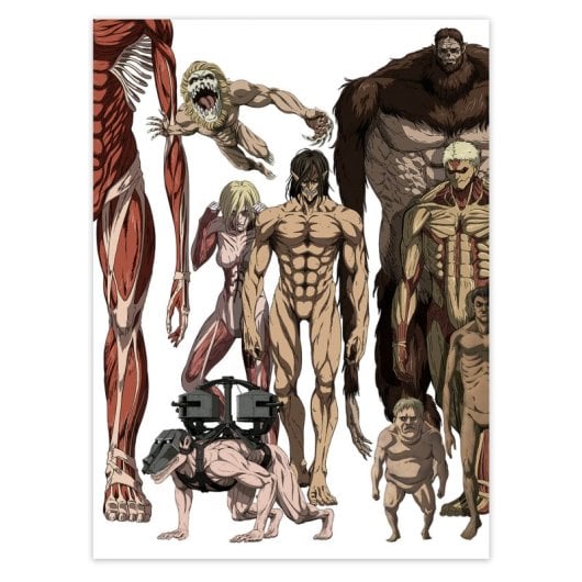 Attack On Titan Miniposter-Set