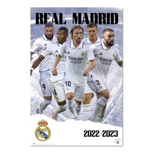 Cartaz do Grupo Real Madrid 2022/2023