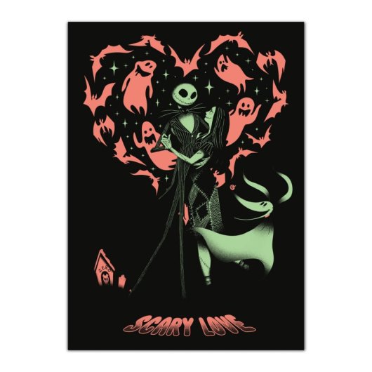 Disney Nightmare Before Christmas Leuchtposter