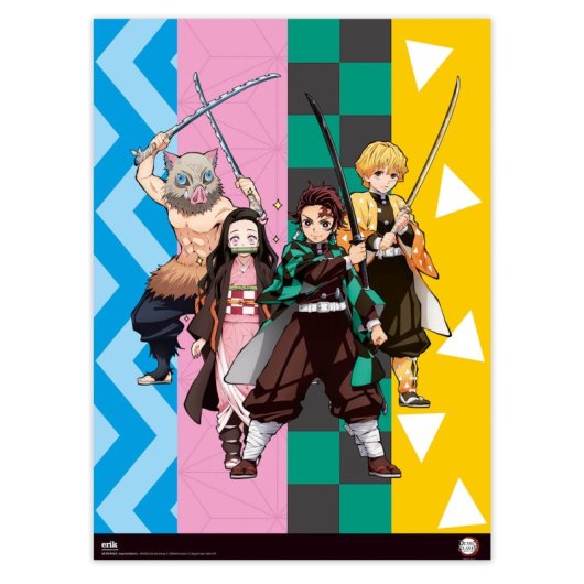 Demon Slayer Miniposter-Set
