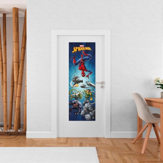 Affiche de porte Marvel Spiderman