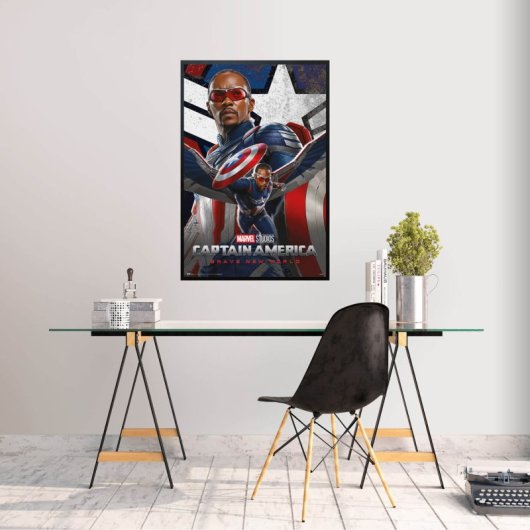 Poster Marvel Capitan America Brave New World