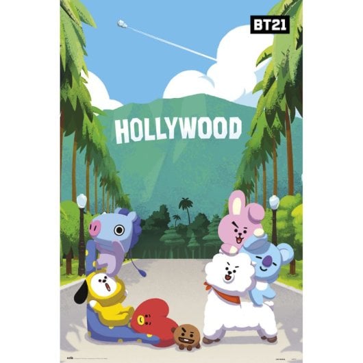 Bt21 Hollywood Poster