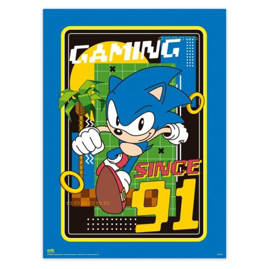 Coffret de mini-affiches Sonic