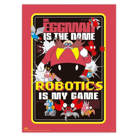 Coffret de mini-affiches Sonic