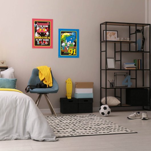 Coffret de mini-affiches Sonic