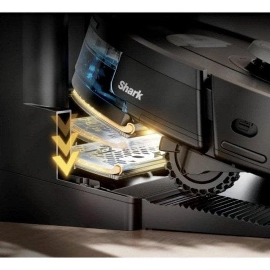 Robot Aspirapolvere e Lavapavimenti Shark PowerDetect NeverTouch Pro 2-in-1 con Autosvuotamento Navigazione LiDAR 650W