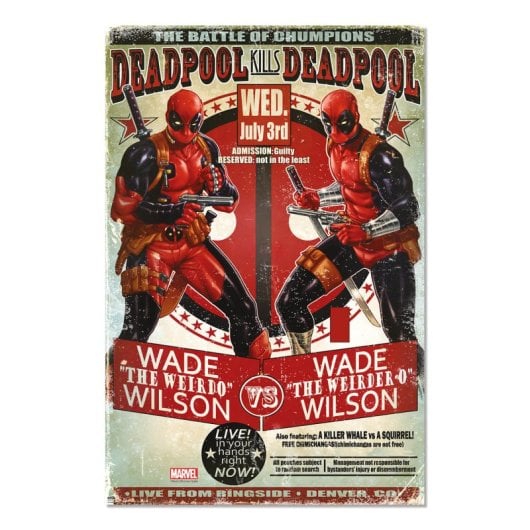 Affiche Marvel Deadpool Deadpool tue Deadpool