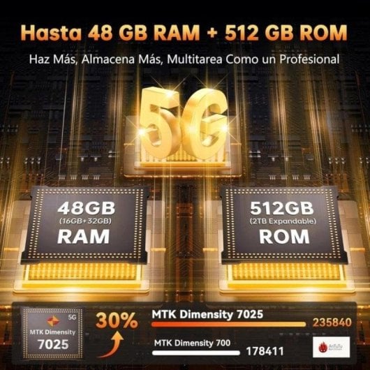 Oukitel WP55 Pro 5G 16GB 512GB 6.6" Noir