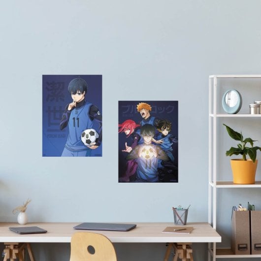 Blaues Schloss Miniposter Set