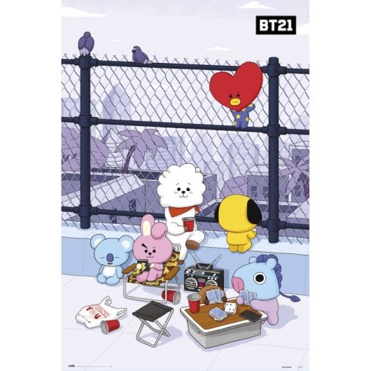 Poster Bt21 Azotea