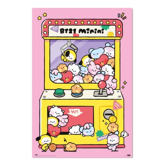 Bt21 Arcade-Automat Poster