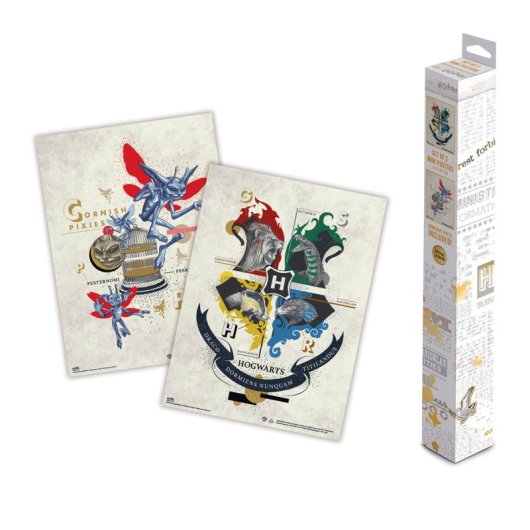 Coffret de mini-affiches Harry Potter