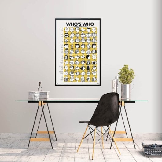 Affiche Snoopy Who's Who