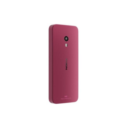 Teléfono HMD Nokia 225 Rosa, Dual SIM, 2.4", 4G, Bluetooth 5.0, 128MB+64MB RAM