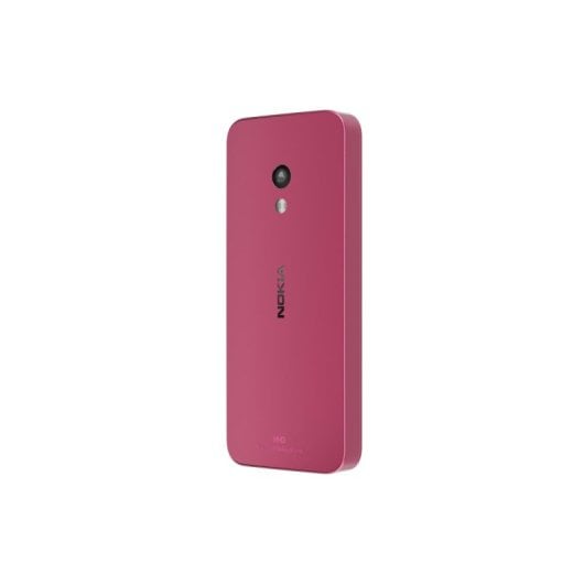 Teléfono HMD Nokia 225 Rosa, Dual SIM, 2.4", 4G, Bluetooth 5.0, 128MB+64MB RAM