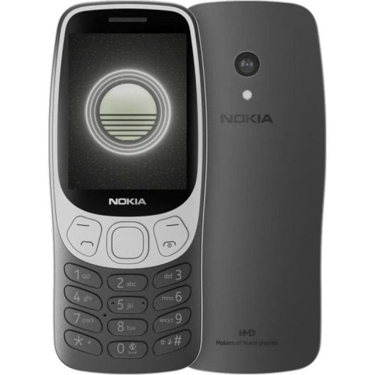 Móvil Nokia 3210 4G LCD 5.5" 64MB RAM 64MB Flash Bluetooth y batería 1450mAh Negro