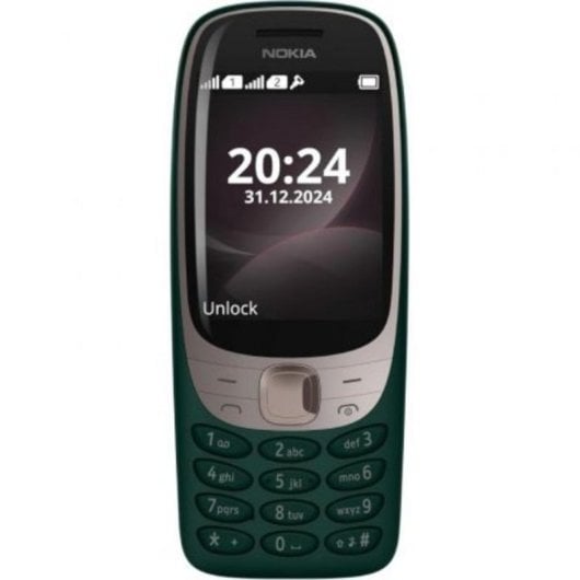 Telefono cellulare Nokia 6310 Dual SIM verde scuro 2,8" 8 MB 16 MB Bluetooth Radio FM