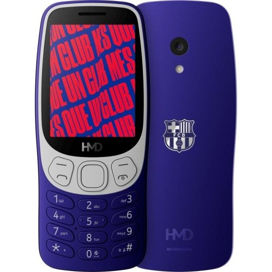 Móvil Nokia 3210 4G Azul Dual SIM 2.4" 1450mAh Edición FC Barcelona