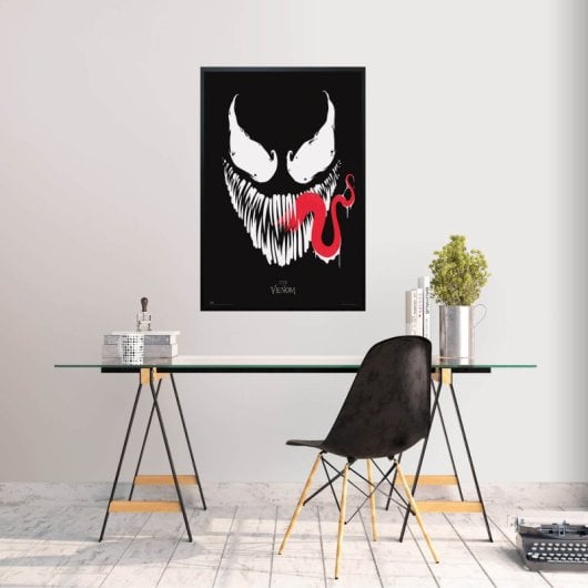 Affiche Marvel Venom Black Face