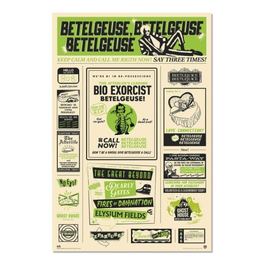 Affiche de Beetlejuice 2