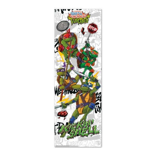 Cartaz de porta das Tartarugas Ninja