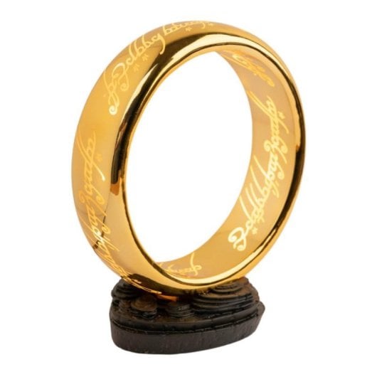 Lámpara de ambiente Grupo Erik LAMP007 Anillo Único El Señor de los Anillos PVC 19x22x10cm luz cálida USB/pilas