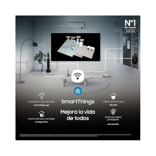 Smart TV Samsung TU43U7005FK 43" 4K UHD LED 3x HDMI Wi-Fi 5 Tizen
