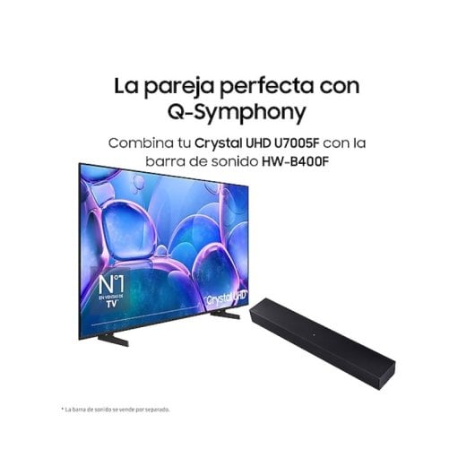 Smart TV Samsung TU43U7005FK 43" 4K UHD LED 3x HDMI Wi-Fi 5 Tizen