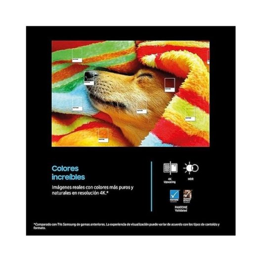 TV Samsung LED TU43U7005FK 43" 4K UltraHD 50Hz Smart TV Tizen HDR10+ WiFi