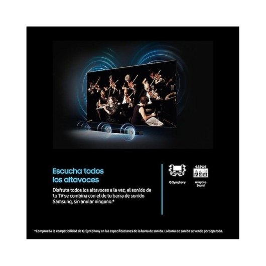 TV Samsung LED TU43U7005FK 43" 4K UltraHD 50Hz Smart TV Tizen HDR10+ WiFi