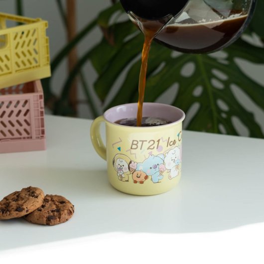 Taza Premium Bt21 - Ice Cream