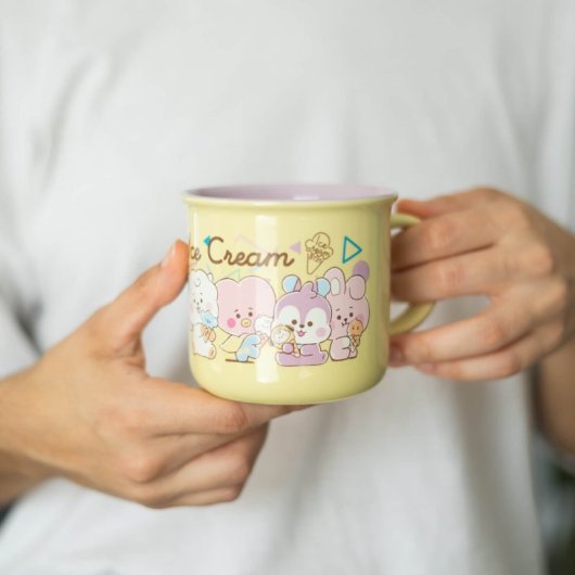 Taza Premium Bt21 - Ice Cream