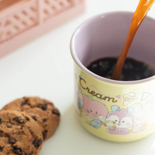 Taza Premium Bt21 - Ice Cream