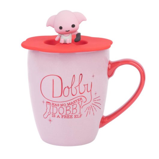 Harry Potter Dobby Premium-Tasse mit Deckel