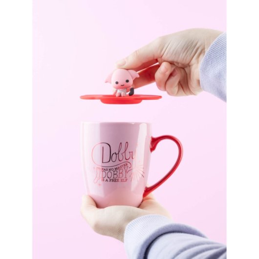 Harry Potter Dobby Premium-Tasse mit Deckel