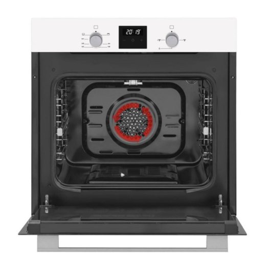 Horno a gas Vitrokitchen HG602BB 52L Grill Gas Encastre Termostato Easy to Clean Blanco