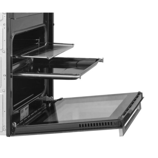 Horno a gas Vitrokitchen HG602BB 52L Grill Gas Encastre Termostato Easy to Clean Blanco