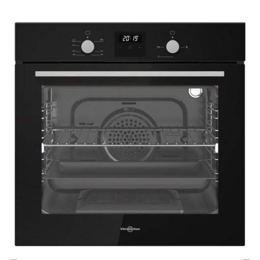 Horno Vitrokitchen HG602NB Gas Butano 52L Triple Cristal Easy to Clean Negro