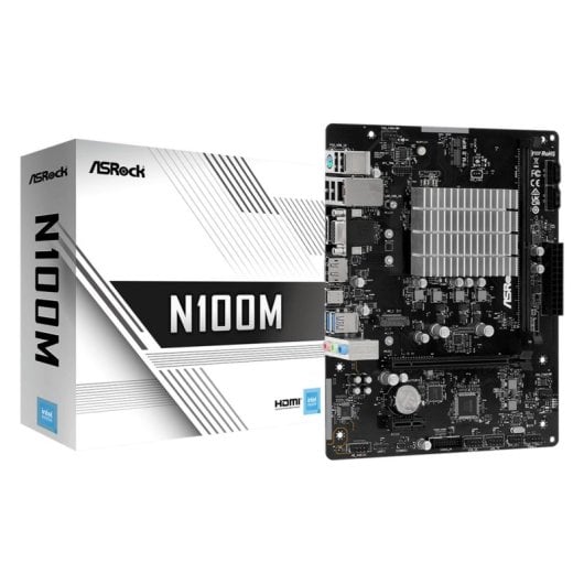 Scheda Madre Asrock N100M Intel N100 DDR4-SDRAM 32GB Micro ATX