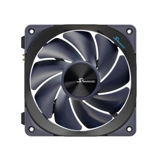 Ventilador Seasonic MagFlow 1225 120mm PWM 600-2000RPM Bajo Ruido Negro