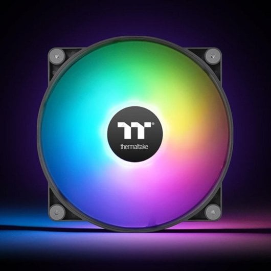 Thermaltake CT200 ARGB Ventoinha 200mm 900RPM 131.6CFM 1.92mm-H2O Preta
