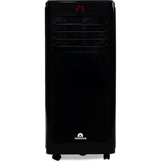 Aire acondicionado portátil GLAZIAR S40 12000 BTU Negro 3 en 1, deshumidificador, aire en 4 direcciones, R-290 Negro