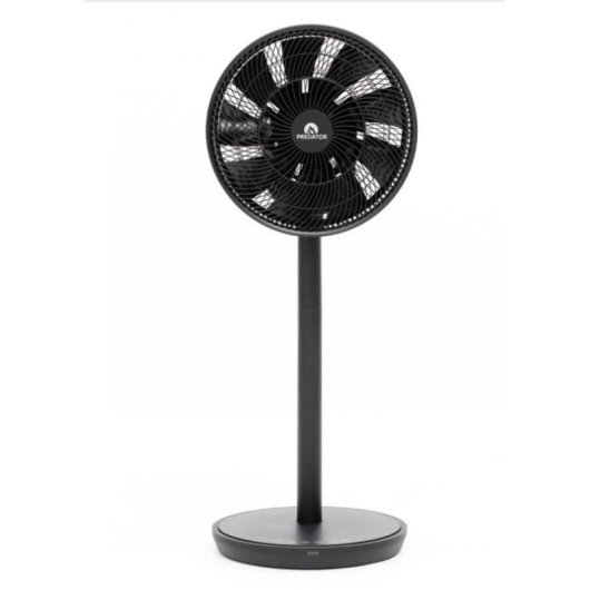 Ventilador con batería PREDATOR F20B 26 velocidades 1400m3/h Silencioso 13dB 18h autonomía