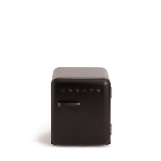 Create Frigorífico Mini Retro 48L Gas R600a Negro F