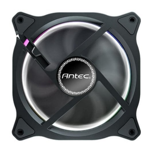 Ventilateur ANTEC Neon RGB 120mm Lot de 3 Noir - Refroidissement Efficace