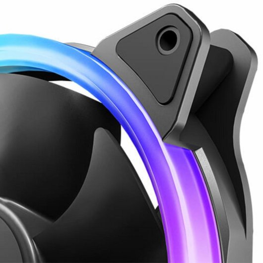 Ventilateur ANTEC Neon RGB 120mm Lot de 3 Noir - Refroidissement Efficace